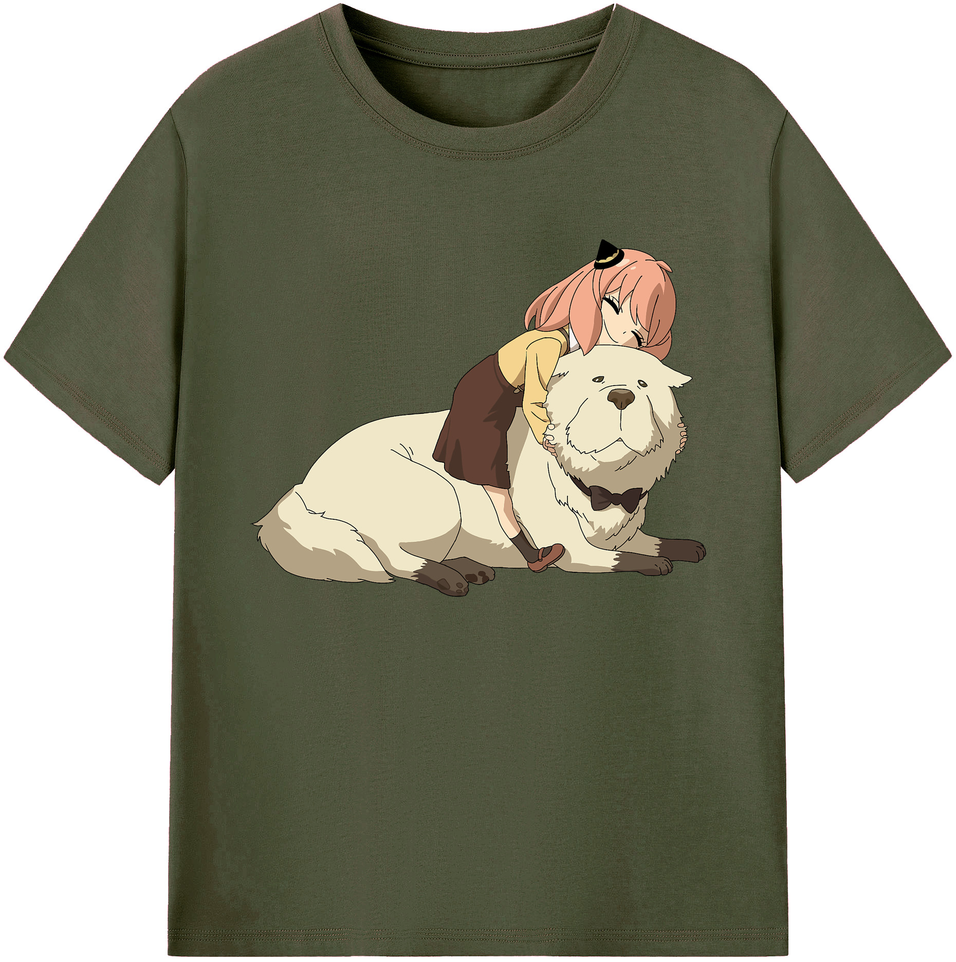 （画像用） SPY×FAMILY间谍家家酒 綿100％ メンズ半袖Tシャツ｜肌触りやわらか＆通気性
